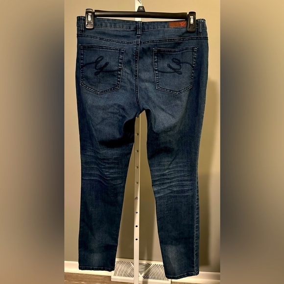 English Laundry Skinny Blue Jeans - Size 10 - Picture 2 of 4